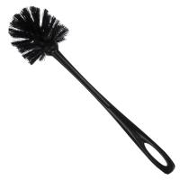 Ёрш для туалета чёрный Tule Full Black без подставки пластик щетина чёрная 