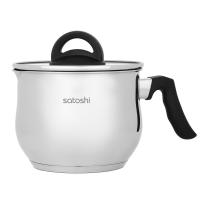 Мультикастрюля SATOSHI 16х12,5см со стекл крышкой антипригарное покрытие индукция 2,5л 