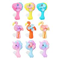 ИГРОЛЕНД Вентилятор с игрушкой механический, ABS, h18см, 9,5х18х2см, 3 дизайна 