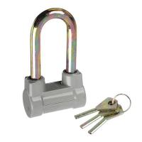 Замок навесной ЕРМАК "Алюминий" 60мм с длинной дужкой 