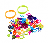 Набор - конструктор Чудо- бусины, 65 дет, PVC, 15х19х4,5см ИГРОЛЕНД 