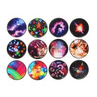 Зеркало карманное ЮниLook стекло, пластик, d6,8см, 12 дизайнов 