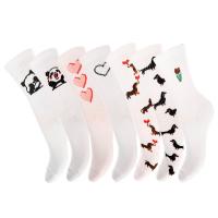 Носки с рисунками GALANTE р.23-25 80% хлопок 17% полиамид 3% эластан цвета в ас-те 