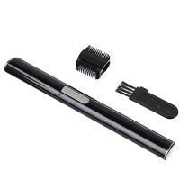 Триммер универсальный мужской LEBEN 13см, 1 насадка, 1 щетка, алюминий, пластик, питание 1xААA 