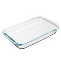 Форма для запекания стекло SATOSHI жаропрочная прямоугольная, с ручками, 34,5х20,4х5,2см, 2,2л 