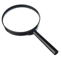 Лупа увеличительная d10см, пластик, 3-х кратное увеличение 