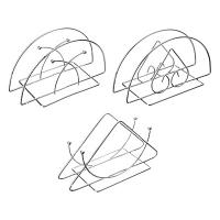 Салфетница VETTA, металл, 13х7х6см, 3 дизайна 