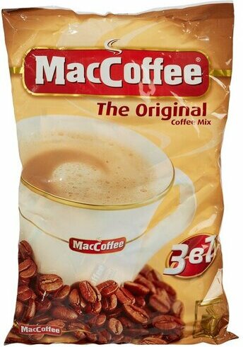 Напиток кофейный растворимый 3в1 со вкусом сгущенного молока MacCoffee м/уп 20г*10*25 