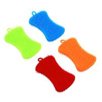 VETTA Губка многофункциональная, 12х7см, 4 цвета 