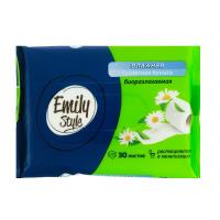 Туалетная бумага Emily Style, 30шт, Влажная РАСТВОРЯЮЩАЯСЯ 