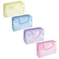 Косметичка банная PAVO ПВХ, 24х15х7см, 3-5 цветов, ББ19-15 