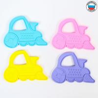 Прорезыватель Паровозик цвет МИКС 