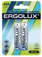 Аккумулятор Ergolux R03 600mAh Ni-Mh BL2 
