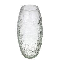 Ваза стекло 10х19,5см прозрачная 