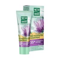 Крем для век Чистая Линия 20мл 55+ шлемник и морошка фито КАЛИНА 