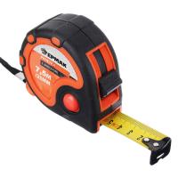 Рулетка ЕРМАК, 3 фиксатора, двукомп. корпус, 7,5м х 25мм 