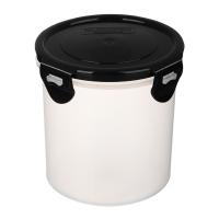 Good&good Контейнер герметичный для СВЧ с защелками, круглый, 0,70л, пластик 