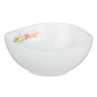 Салатник MILLIMI Лилия опаловое стекло 11.4х4.8см треугольная форма 250мл 