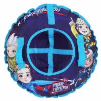 Сноутьюб с сиденьем BY Русские Супергерои d=65см оксфорд 600D резина R13 