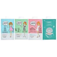 Маска для лица тканевая "Путешествие", 1 шт, 30г, 4 дизайна 