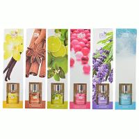 Ароматизатор диффузор NEW GALAXY 40 мл., 6 ароматов (бабл гам,лаванда,океан,ваниль,корица,лайм) 