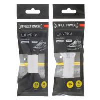 Шнурки для обуви тм STREETWISE плоские 8мм 0,85м 1 пара 