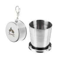 РУССО ТУРИСТО Стакан походный складной "Турист", нерж.сталь, 200мл 