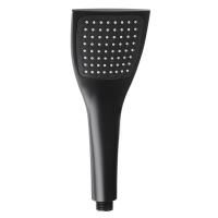 Лейка для душа RAIN, 1 режим, 110мм черная 