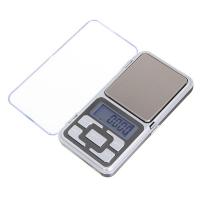 Весы портативные электрон., ЖК-дисплей, макс.нагр. до 500гр, (погрешность 0.1 гр.) 2xААА, 12x6см 