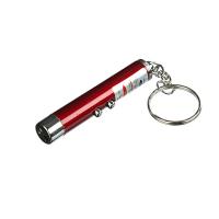 Лазерная указка с фонариком ЧИНГИСХАН, 3xAG3, 6см, алюминий 