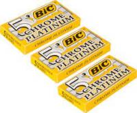 Лезвия двусторонние BIC Chrome Platinum К5 