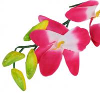 Цветы искусственные Орхидея Гуарианте 70см, розовый 