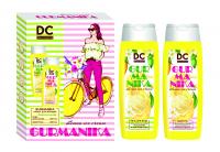 Подарочный набор для женщин Gurmanika Лимонный пломбир гель для душа 250мл + шампунь 250мл 