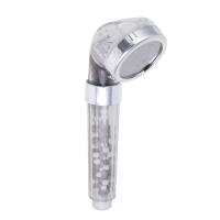 Лейка для душа 1 режим с функцией очистки воды прозрачный СоюзКран 60мм 