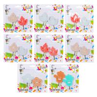 Набор крючков самоклеящихся ВЕСЕЛЫЙ РОДЖЕР, 2шт, акрил, пластик, металл, 4 дизайна 