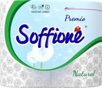 Туалетная бумага Soffione 3х сл. 4 шт Премиум  