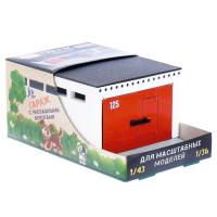 Гараж с распашными воротами С-191-Ф 