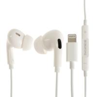 Наушники Borofone BM30 Pro вакуумные микрофон Lightning кабель 1.2 м белые 