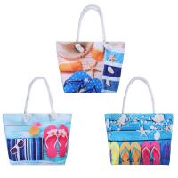 Сумка пляжная ЮL 50x35x15см, 100% полиэстер, 3диз 