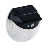 Светильник настенный уличный с датчиком движ, на солн батарее, 24 LED, 1200мАч, 13x5,5x11,5см ЕРМАК 