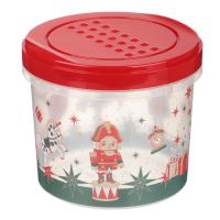 Банка пластик с завинчивающейся крышкой Щелкунчик 0,7л 