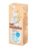 Напиток Nemoloko овсяный классический обогащенный витаминами и минеральными веществами 0,2л 