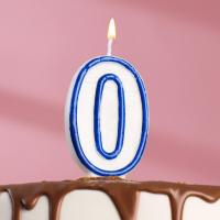 Свеча для торта цифры в ассортименте , 7 см, МИКС 403510 