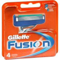Кассеты GILLETTE Fusion, 4 шт 