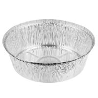 Форма для запекания, алюминиевая фольга, d20,5cм, дно d16,7см, 1405мл, L-край, арт.99-02 