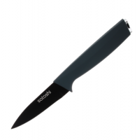 Нож для овощей 9см, нерж сталь с антиналипающим покрытием, софт-тач Орис SATOSHI 