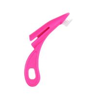 Зубная щетка для снятия налёта для животных розовая 