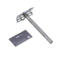 Станок для бритья Т-образный ЮНИLOOK лезвие цинковый сплав нерж.сталь 1шт 