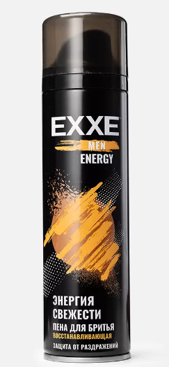Гель д/бритья EXXE 200мл ENERGY Энергия свежести Восстанавливающий 