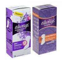 Ежедневные гигиенические прокладки ALWAYS НезаметнаяЗащита Удлиненные Single, 16 шт  